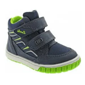 Lurchi Jano-Tex Boys Waterproof Boots- Navy/Grass
