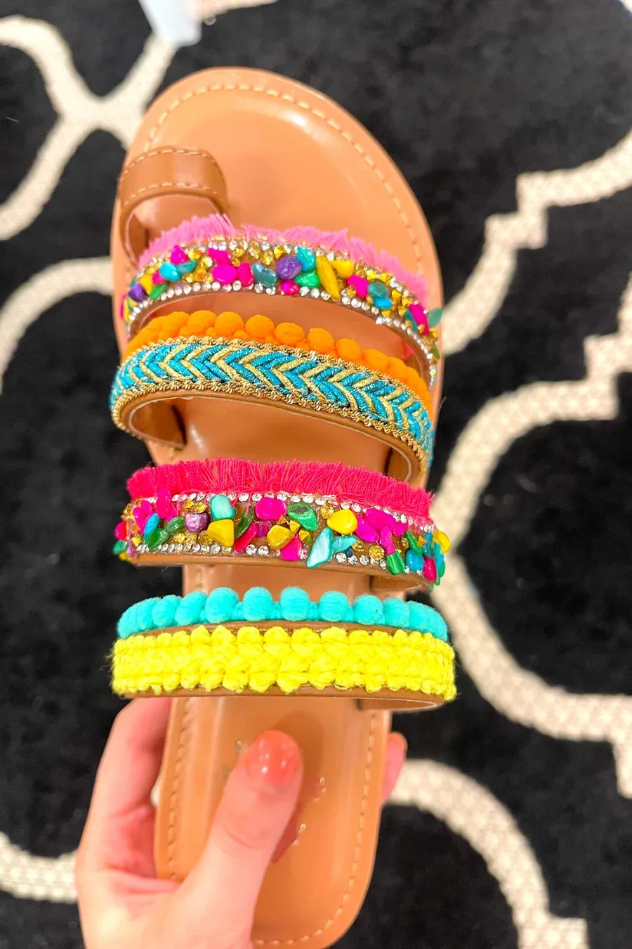 Lynden Strappy Slide Sandals