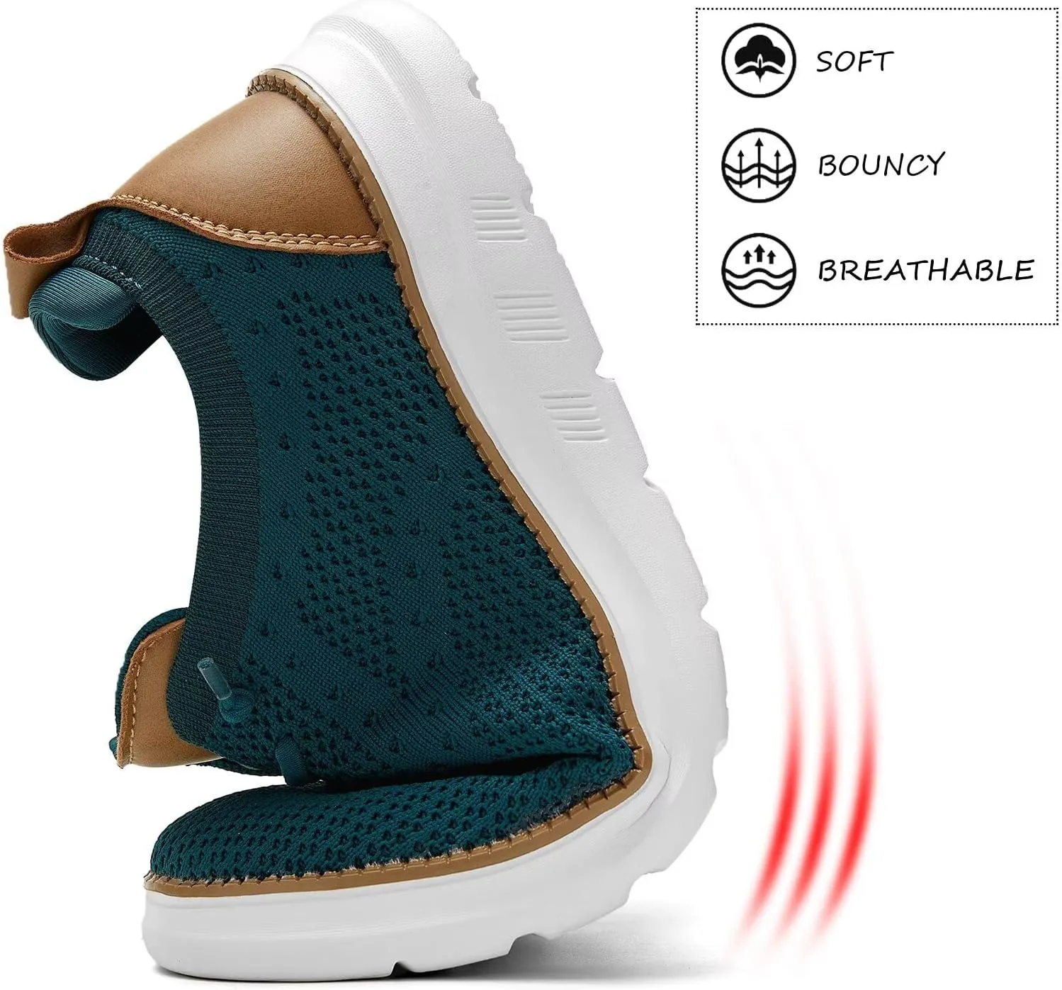Men's Mesh Sneakers Oxfords Lace-Up Lightweight Casual Walking Shoes Driving Shoes