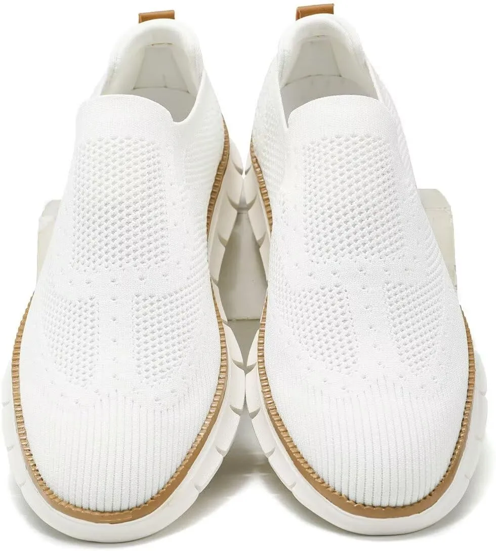 Men's Oxfords Lace-Up Lightweight Casual Walking Shoes Fashion Sneakers Shoes