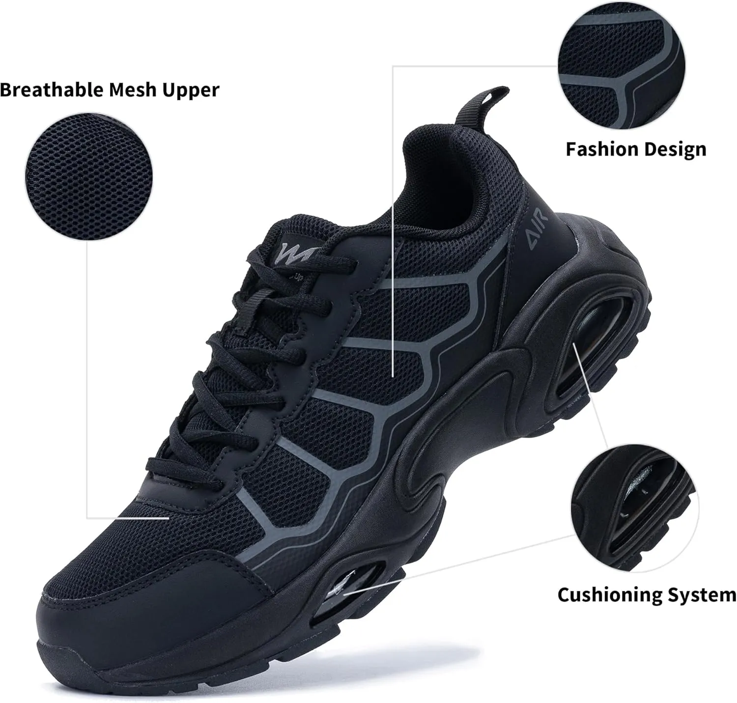 Mens Running Shoes Tennis Athletic Walking Sneakers Fashion Workout Gym Shoes