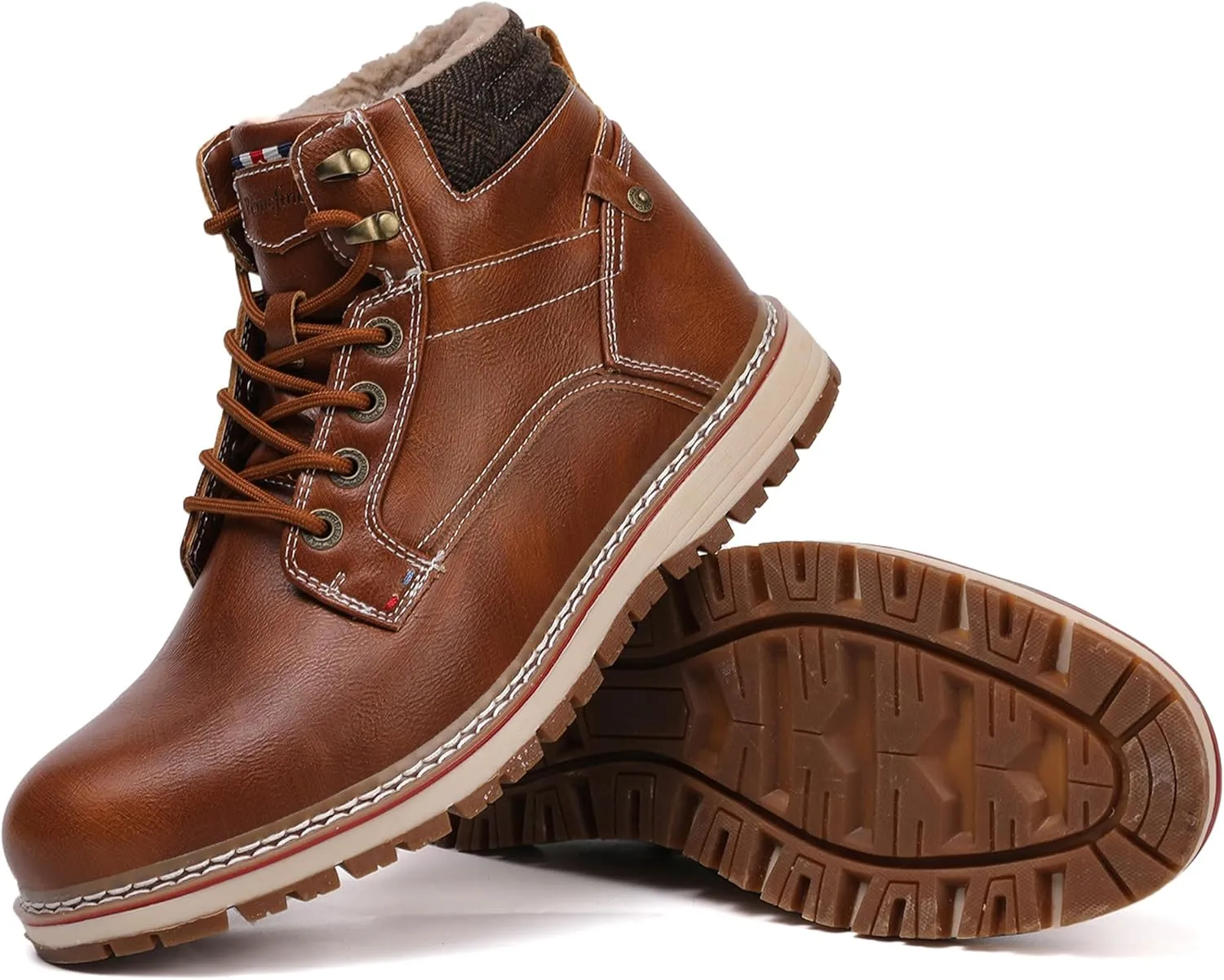Men's/Women's Hiking Snow Boots,Outdoor Anti Slip Soft Toe Work Boots for Winter,Fashionable warm Walk boots,Suitable for Outdoor Hiking and Travel.