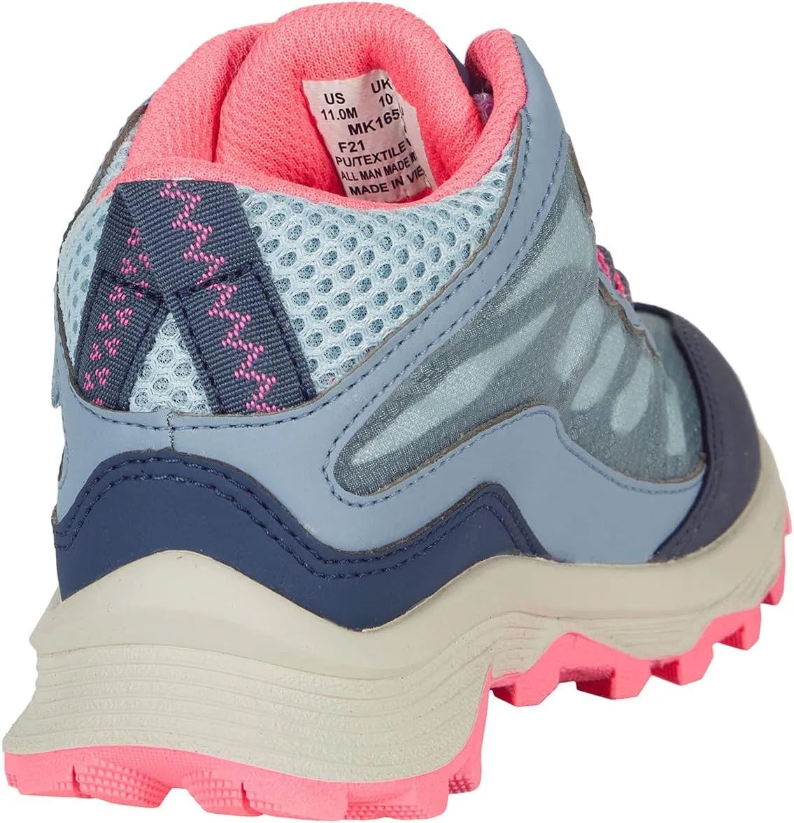 Merrell Kids' Moab Speed Mid Waterproof Hiking Boot