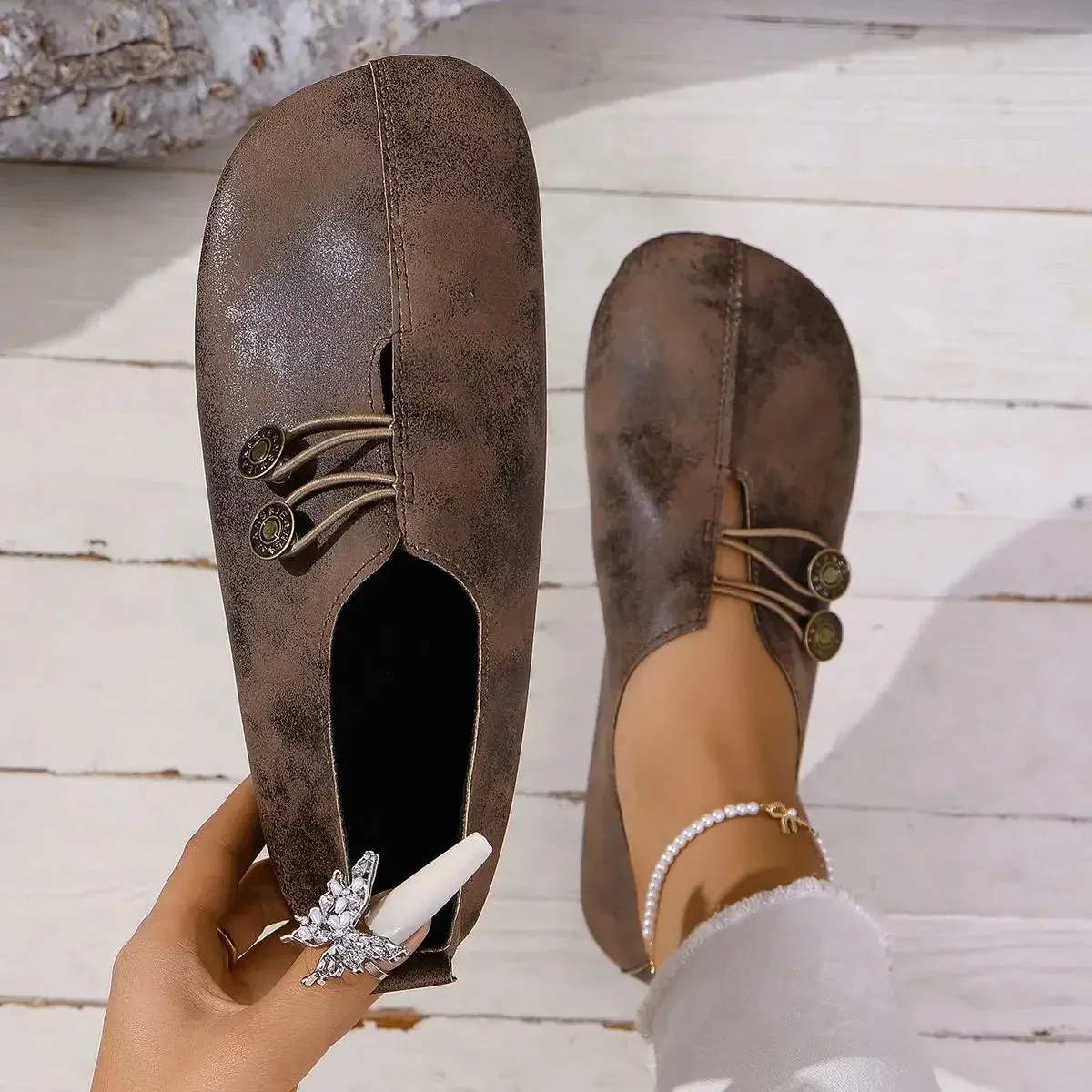 Micaela - Suede Loafer
