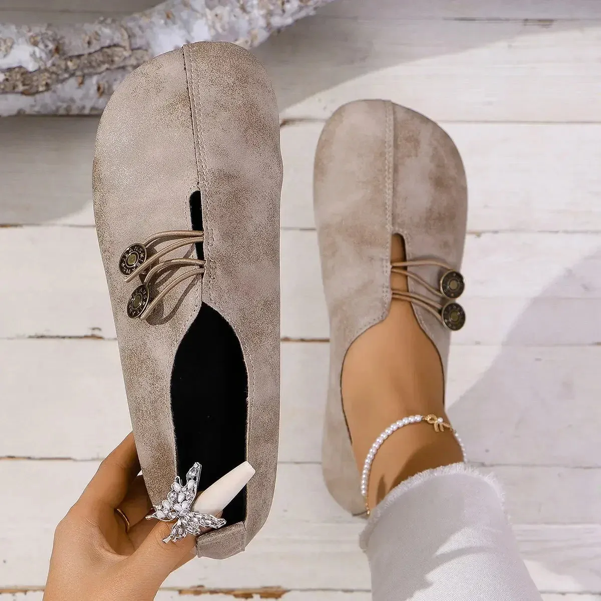 Micaela - Suede Loafer