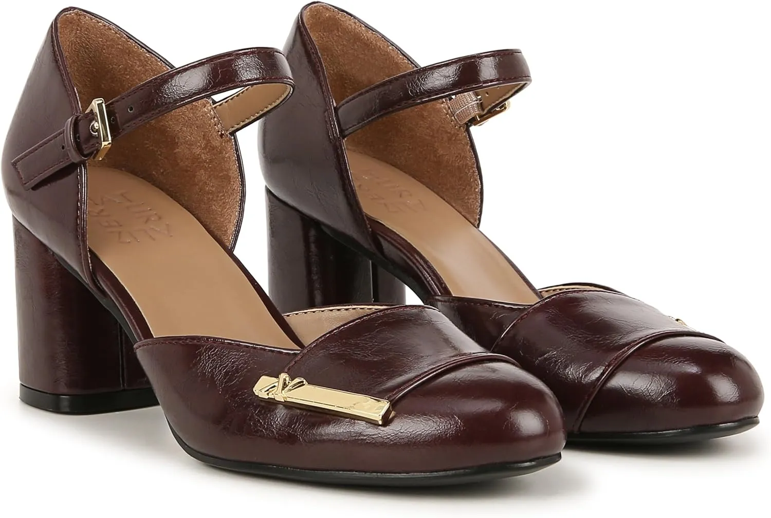 Naturalizer Womens Lavish Ankle Strap Pumps
