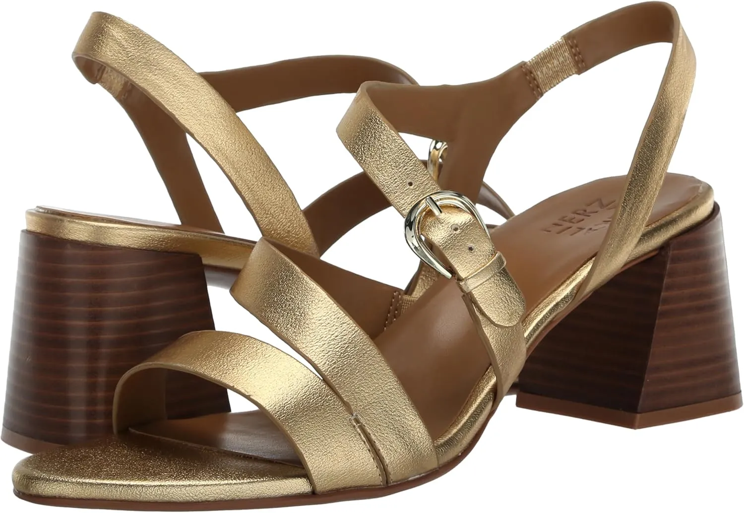 Naturalizer Women's Veva Strappy Chunky Heel Sandal