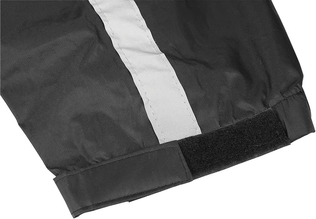 Nelson Rigg Stormrider Rain Suit; 100% Waterproof, Pants and Jacket Included with Reflective Striping (Hi-Vis Yellow/Black, Medium)