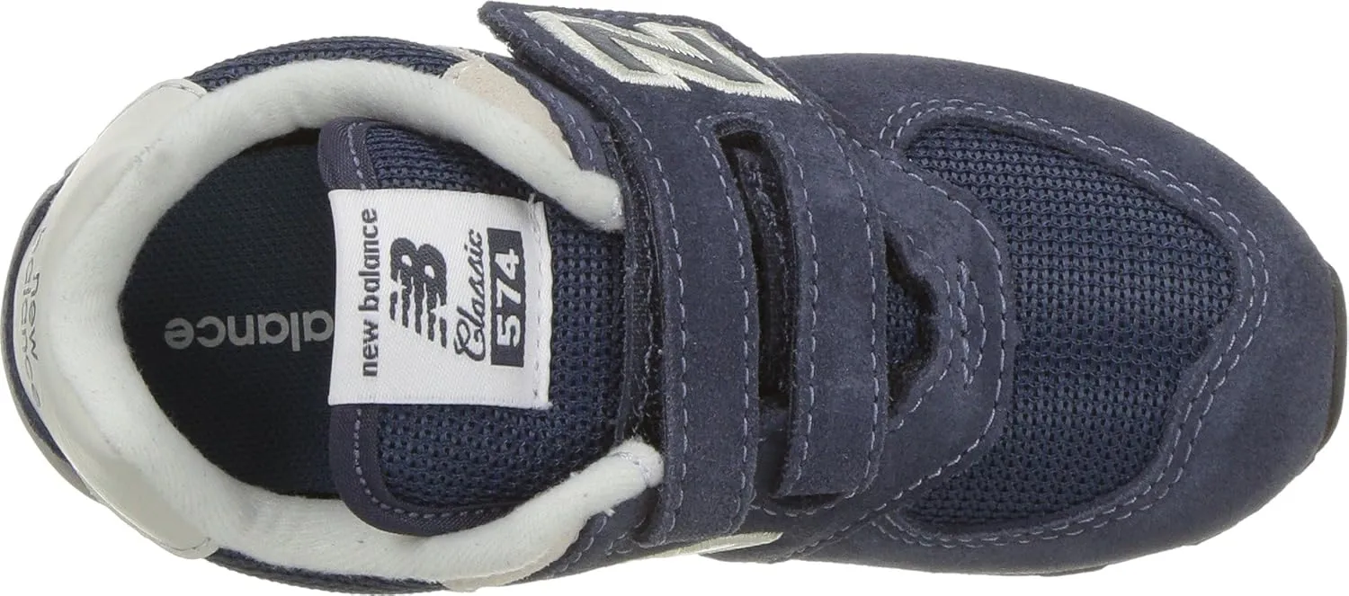 New Balance Kids' 574 V1 Scribble Hook and Loop Sneaker