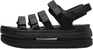 Nike Icon Classic Women's Sandals (DH0224-004, Black/Black/Black) Size 7
