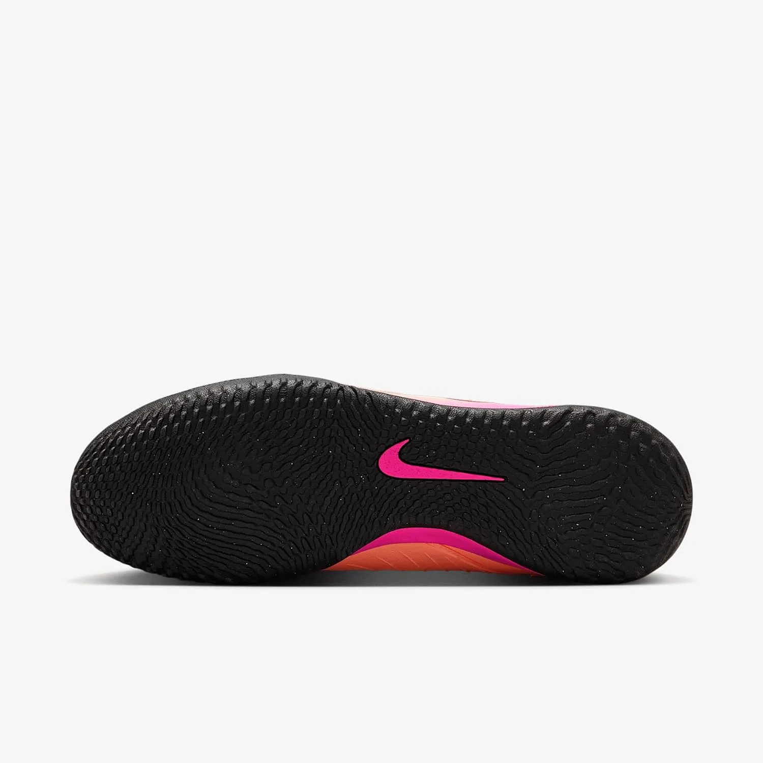 Nike Phantom GX 2 Academy IC Low-Top Soccer Shoes (FJ2581-800, Crimson Tint/Pink Blast/Black)