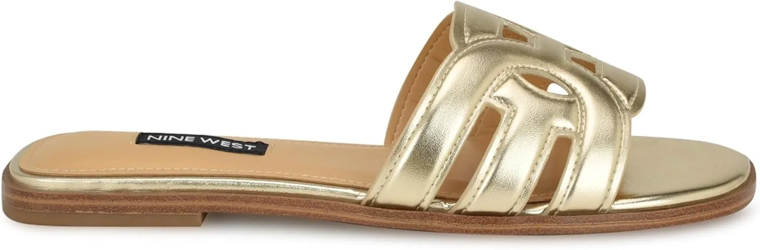 Nine West Women's Geena Flat Sandal