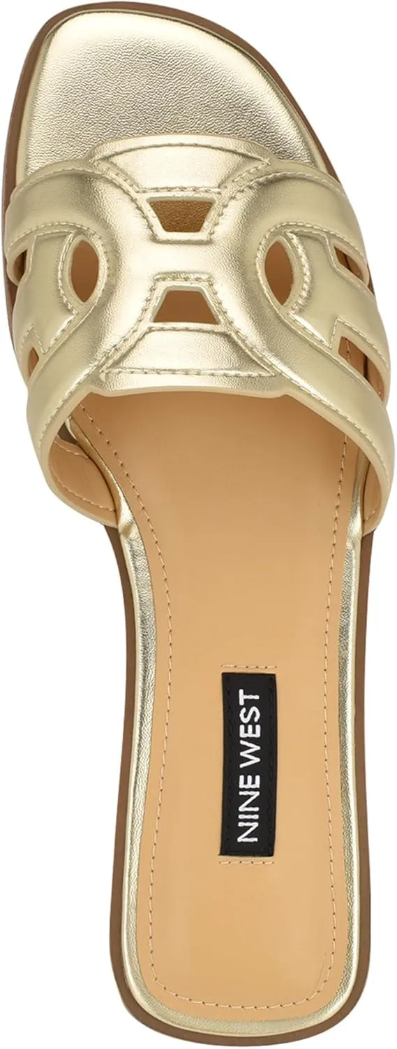 Nine West Women's Geena Flat Sandal