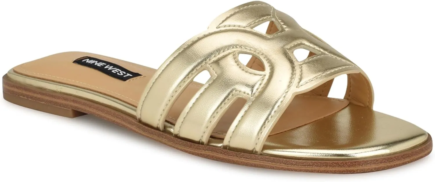 Nine West Women's Geena Flat Sandal