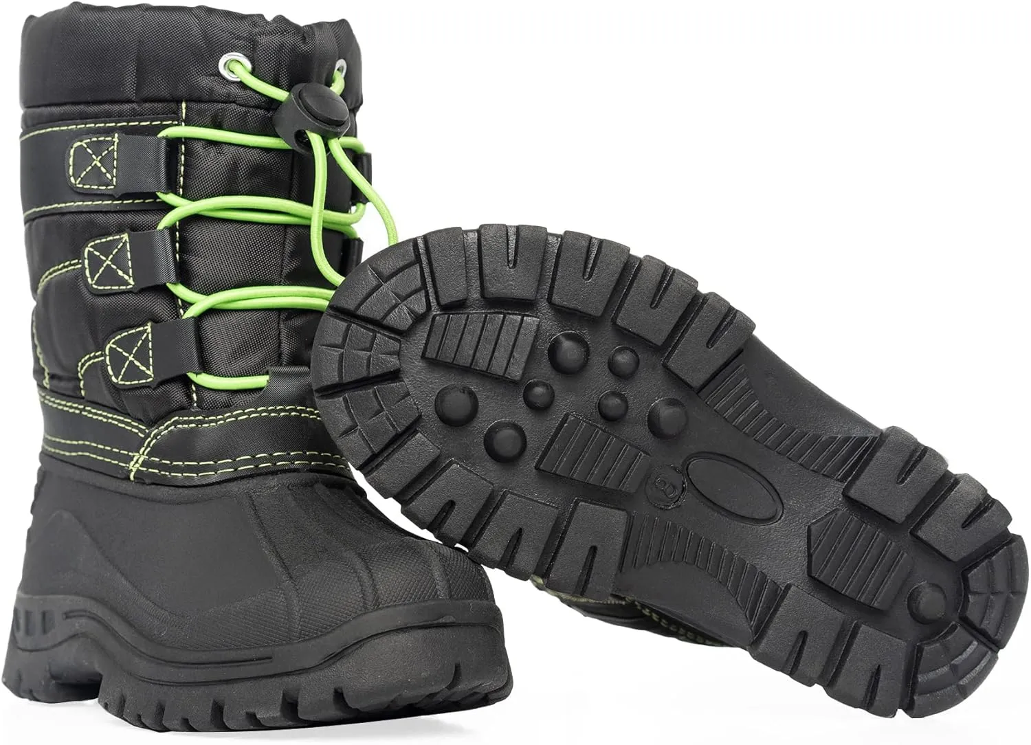 NORTY Waterproof Artic Snow Boots Rated Below Zero for Toddler Kids Boys and Girls