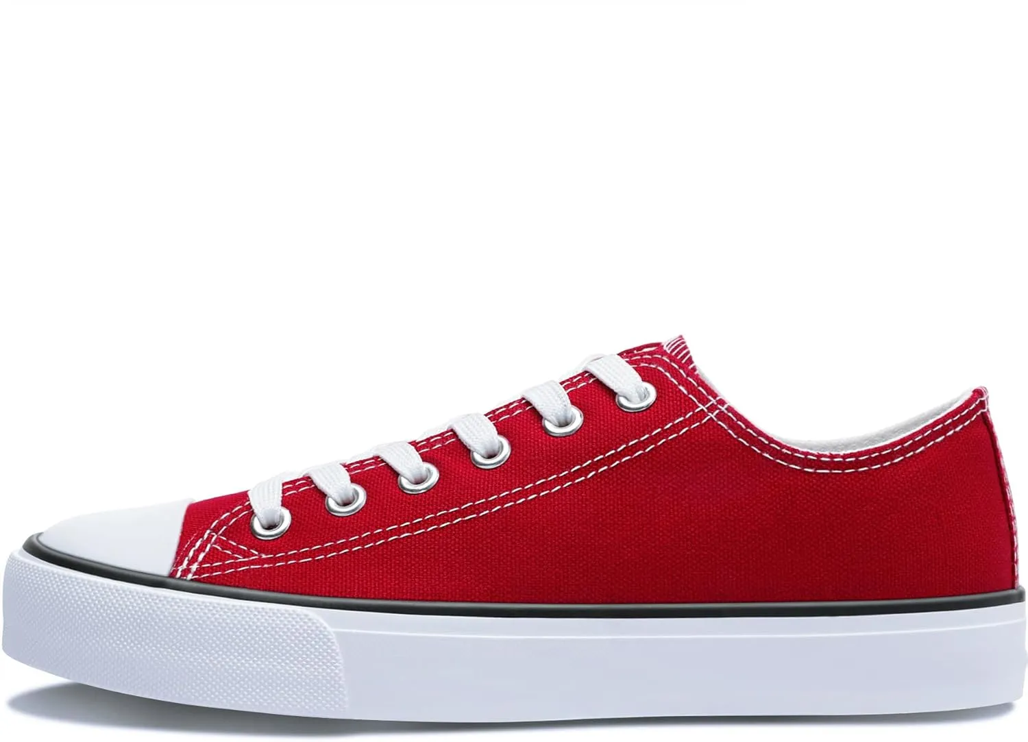 Obtaom Unisex Canvas Shoes Low Top Fashion Sneakers Slip on Walking Shoe