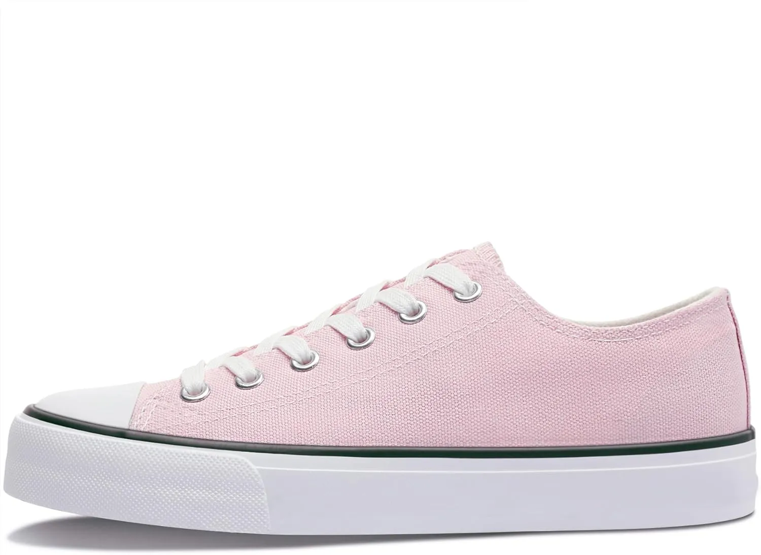 Obtaom Unisex Canvas Shoes Low Top Fashion Sneakers Slip on Walking Shoe
