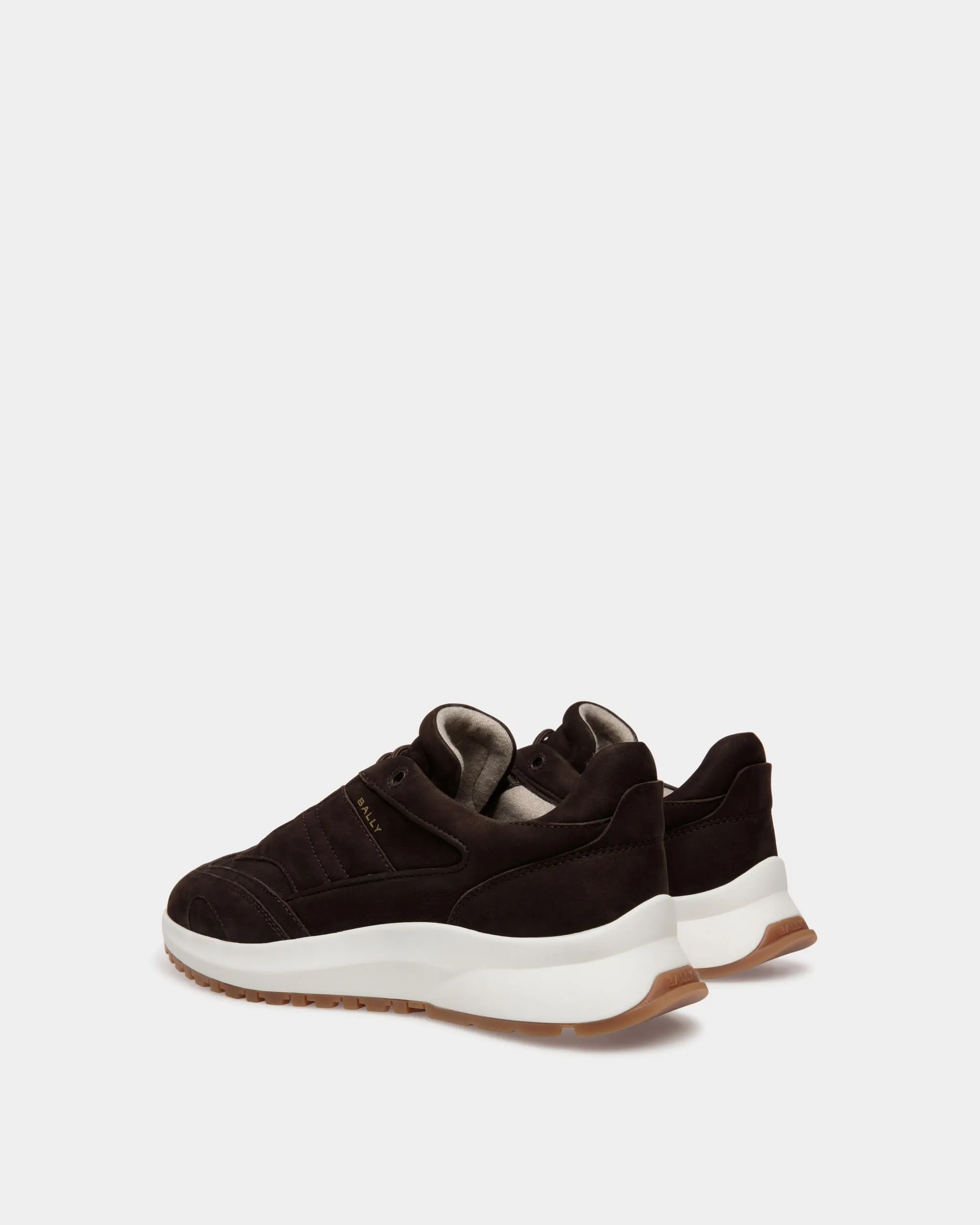 Outline Sneaker in Ebano Nubuck