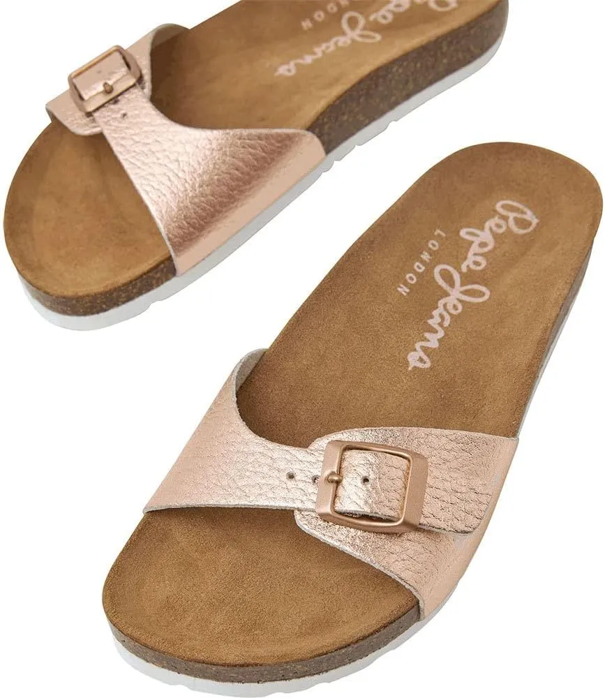 Pepe Jeans Women's Flatform Flat Sandal