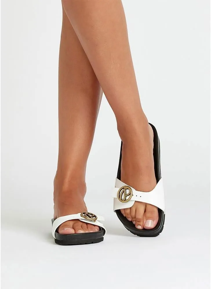 Pepe Jeans Women's Flatform Flat Sandal