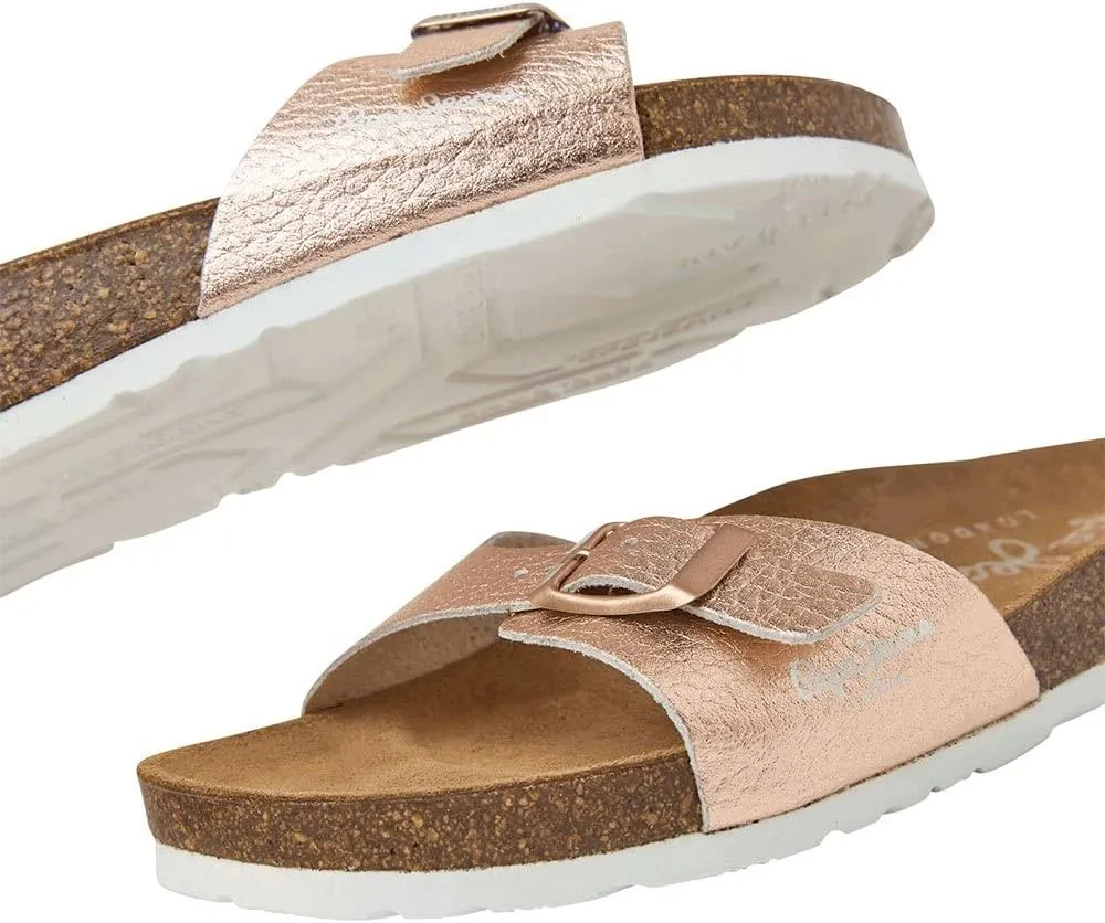 Pepe Jeans Women's Flatform Flat Sandal