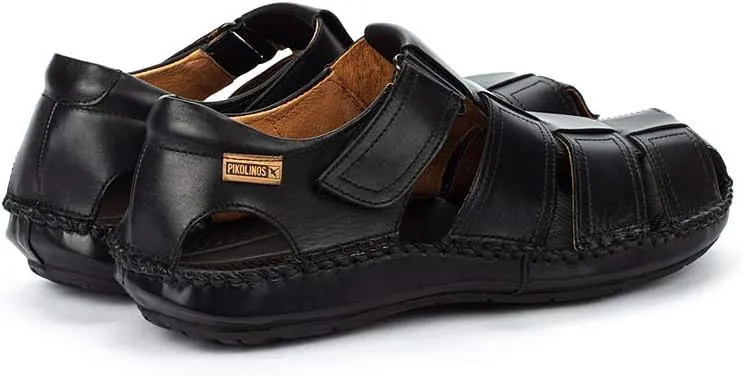 PIKOLINOS Flat Sandals Leather Tarifa for Man