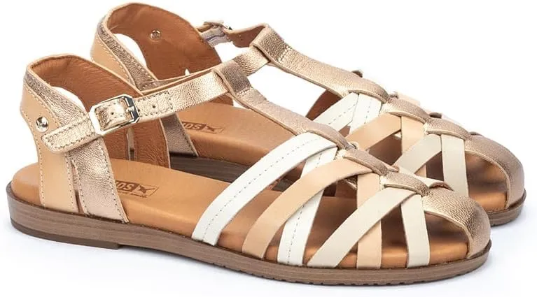 PIKOLINOS Semi-Closed Shoes Leather Formentera for Woman