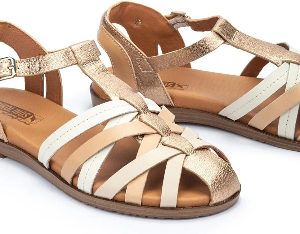 PIKOLINOS Semi-Closed Shoes Leather Formentera for Woman