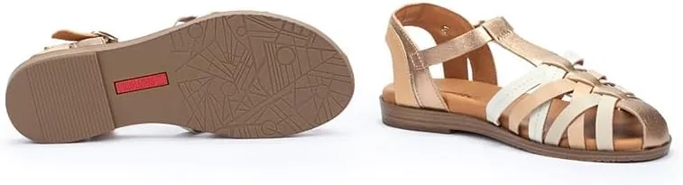 PIKOLINOS Semi-Closed Shoes Leather Formentera for Woman