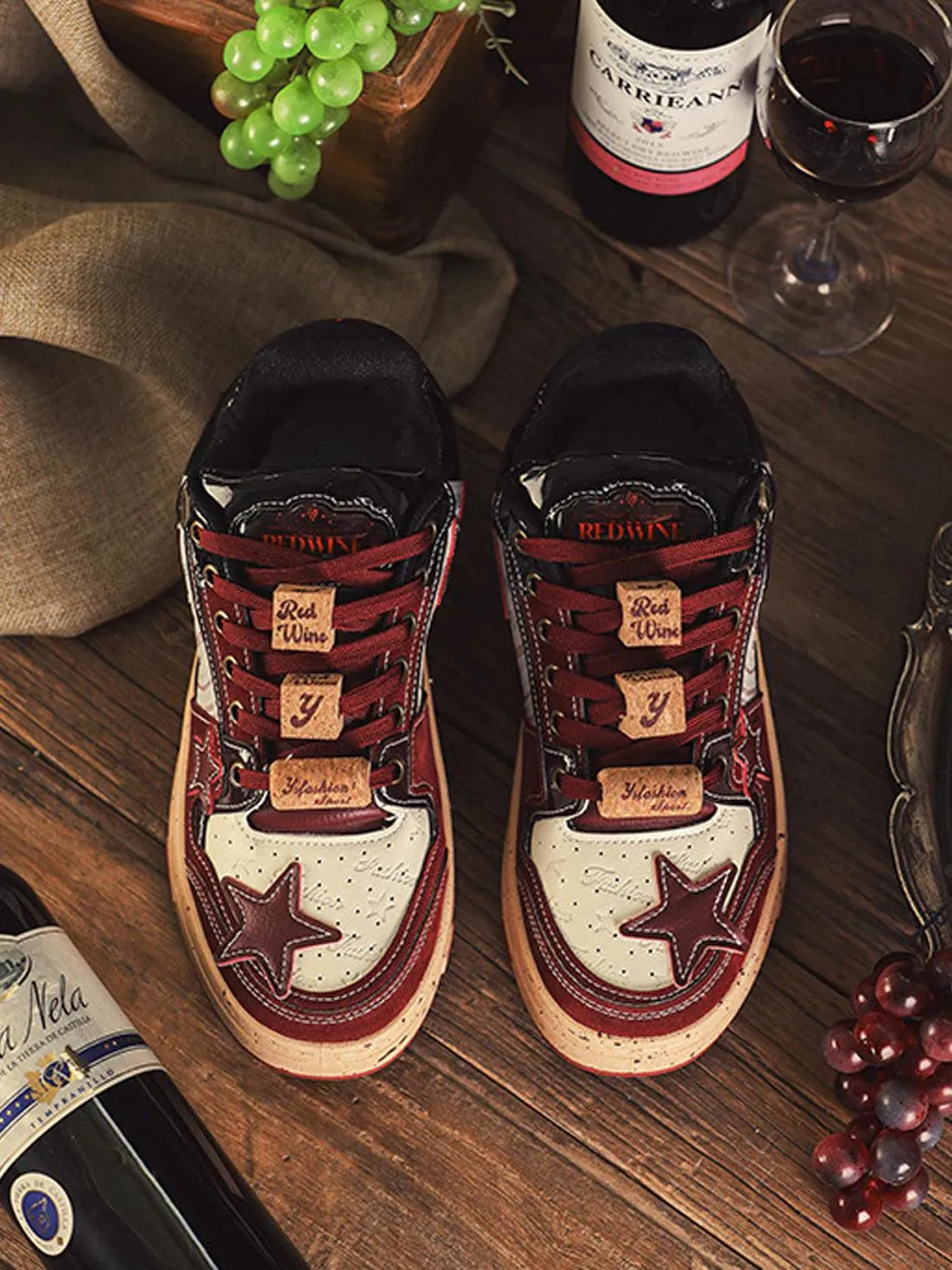 Red Wine Star Shoe
