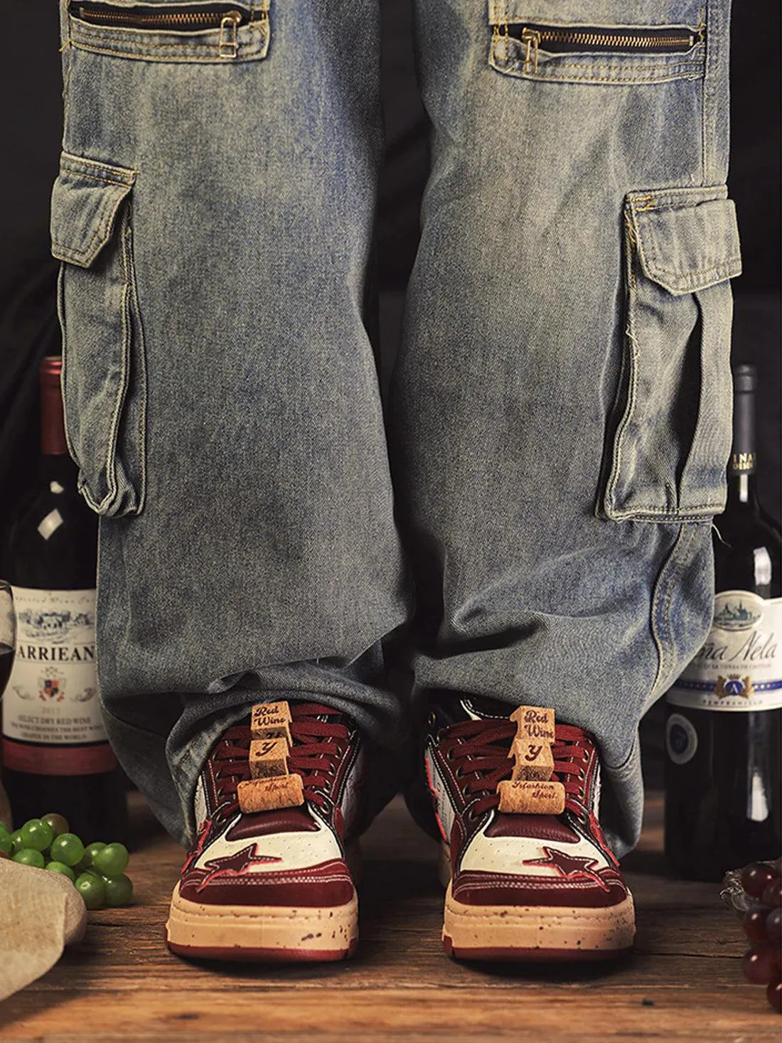 Red Wine Star Shoe