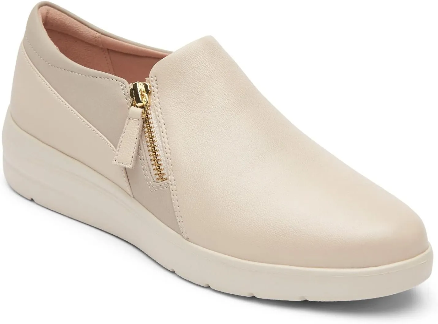 Rockport Women's Total Motion Lillie Side Zip Sneaker