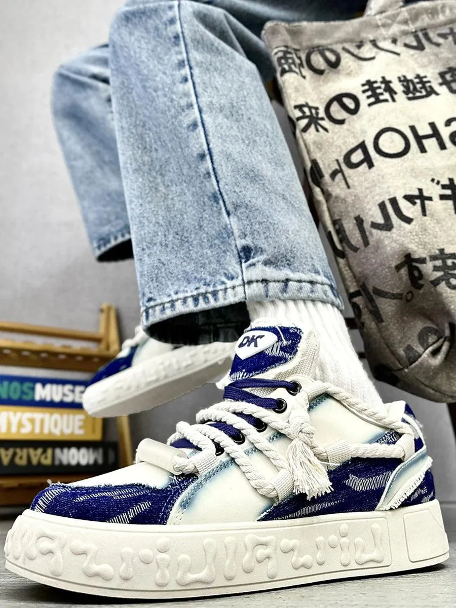Rope Knot Design Sneakers