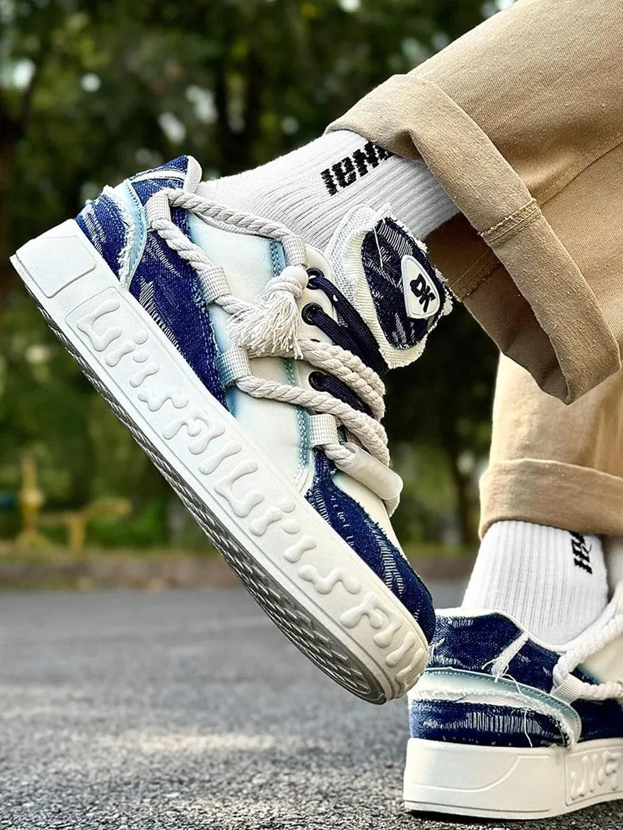 Rope Knot Design Sneakers