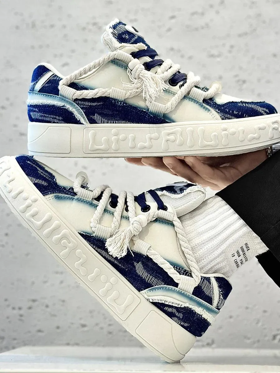Rope Knot Design Sneakers
