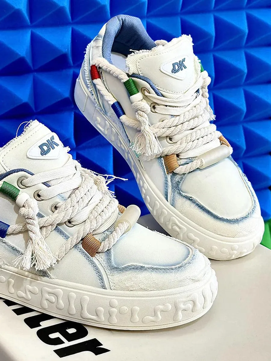 Rope Knot Design Sneakers