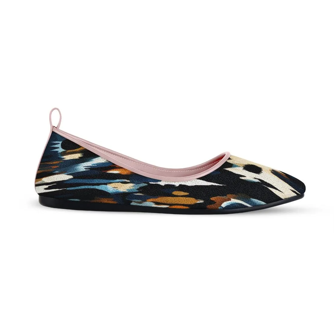 Rose Round Toe Shoe Hazy
