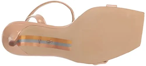 Sam Edelman Rayelle Heeled Sandal Beige Blush 8 Medium