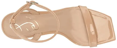 Sam Edelman Rayelle Heeled Sandal Beige Blush 8 Medium