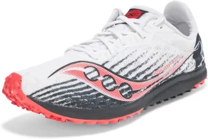 Saucony Women's Kilkenny XC 9 Spike Sneaker, White/Black, 9