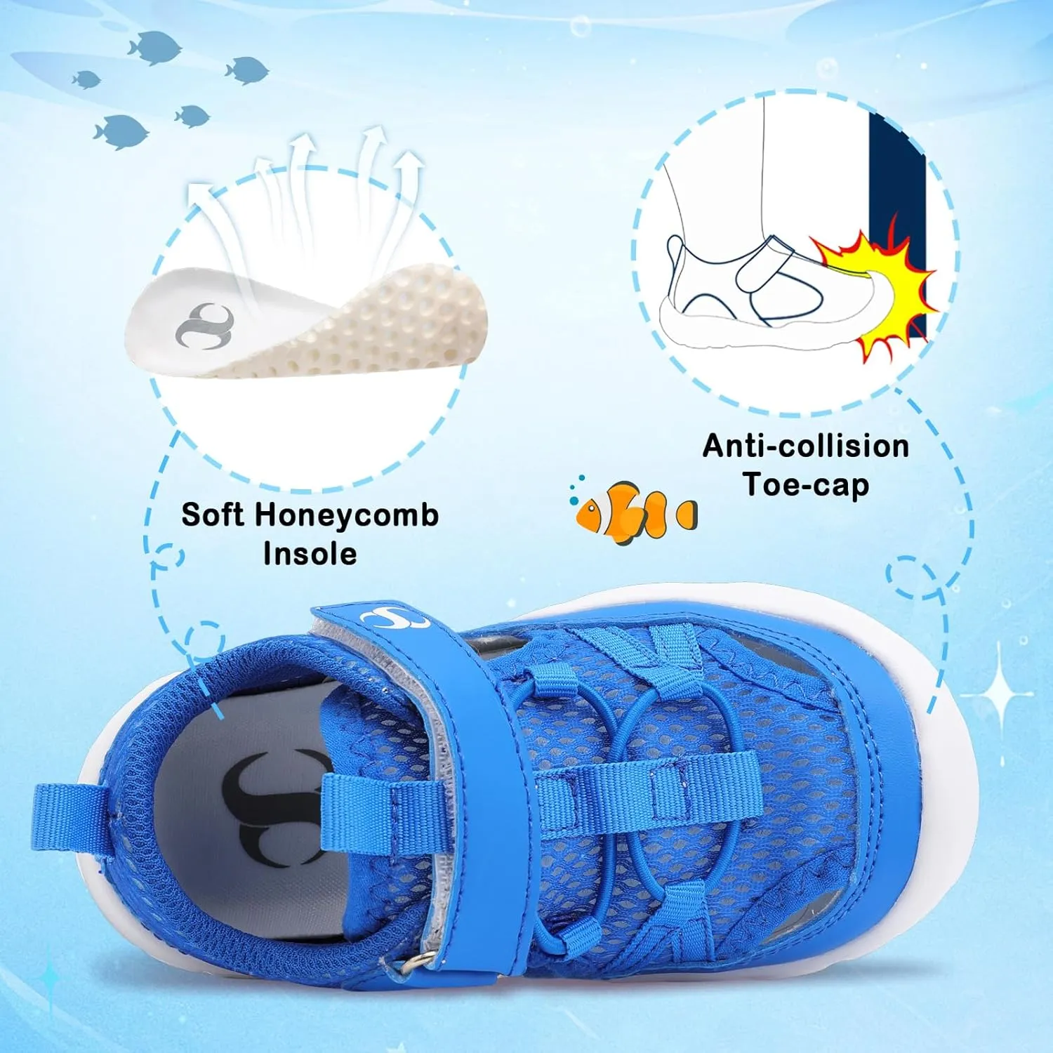 Scurtain Toddler Shoes Boys Girls Kids Sneaker Breathable Walking Shoes for Kids Boys Girls Toddler