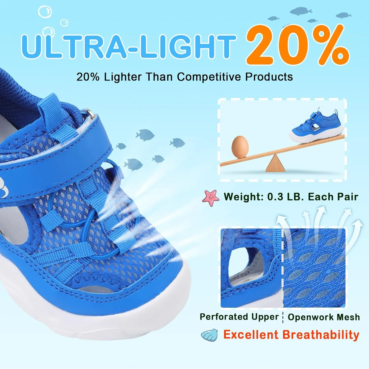Scurtain Toddler Shoes Boys Girls Kids Sneaker Breathable Walking Shoes for Kids Boys Girls Toddler