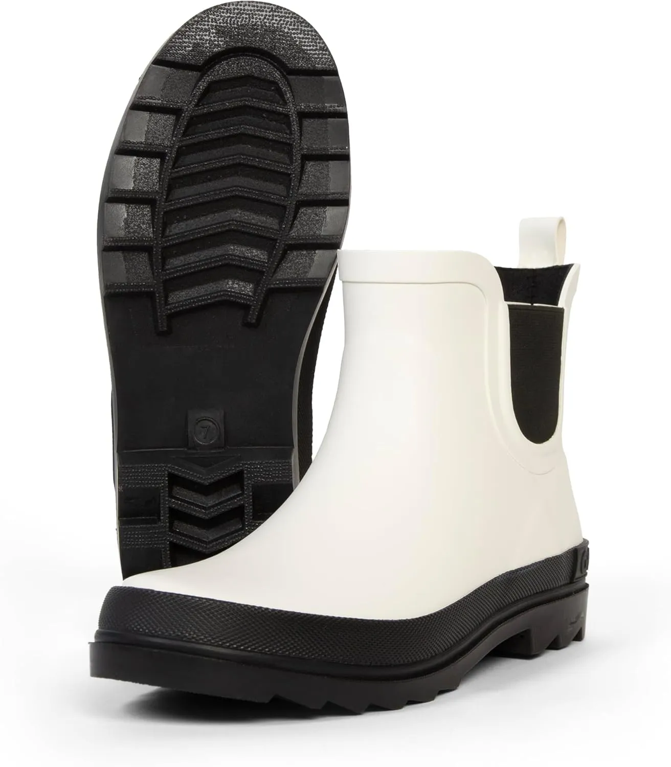 ShedRain Chelsea Rain Boot, Waterproof Ankle Rainboots for Women_P