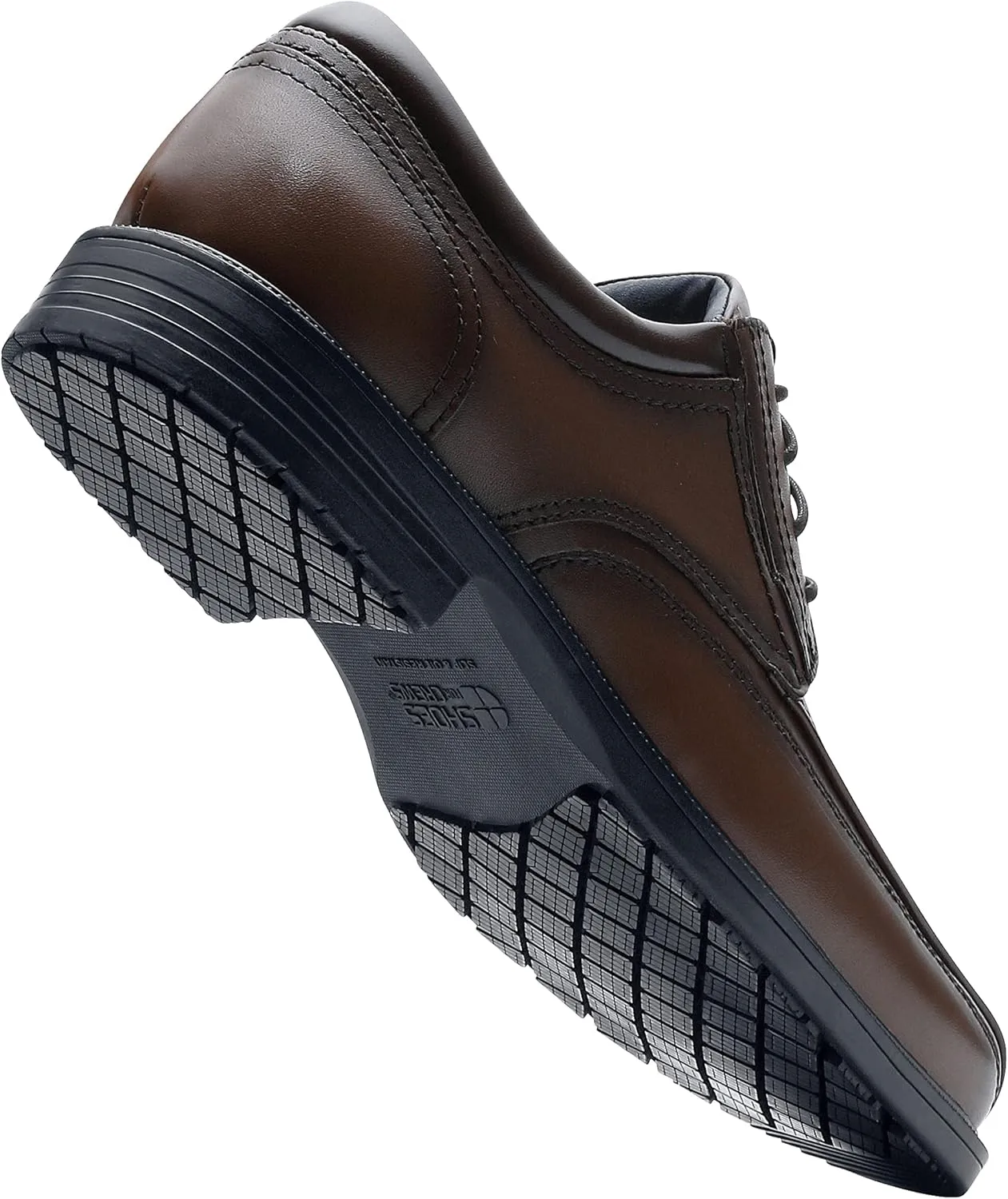 Shoes for Crews Dress Shoes for Men, Men’s Oxfords, Zapatos De Vestir para Hombre, Slip Resistant, Brown or Black