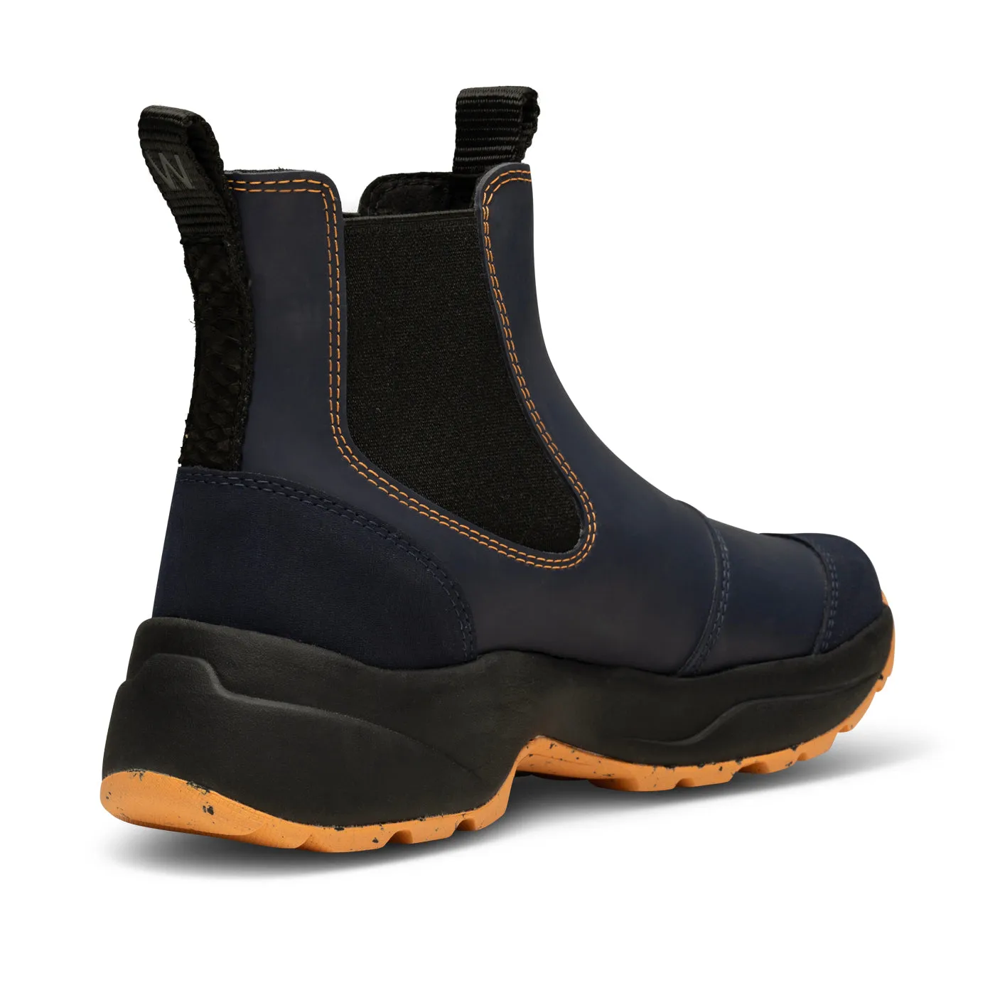 Siri Waterproof - Dark Navy/Papaya