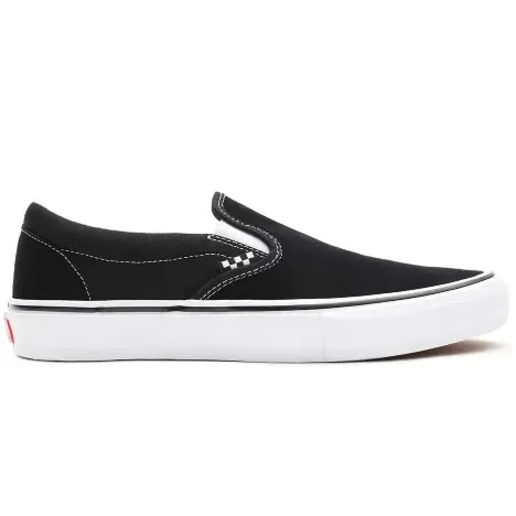 Skate Slip-On Black White
