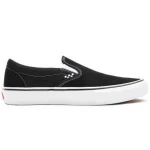 Skate Slip-On Black White