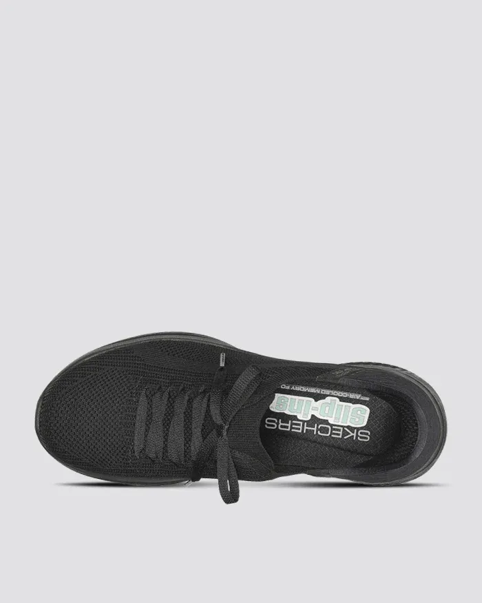 Skechers Slip Ins Ultra Flex 3.0 Brilliant Path Black/Black Wide