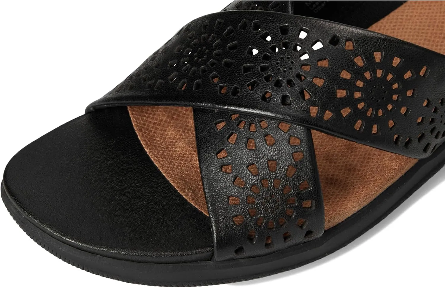 SoftWalk Women's Tillman Sling Perf Flat Sandal