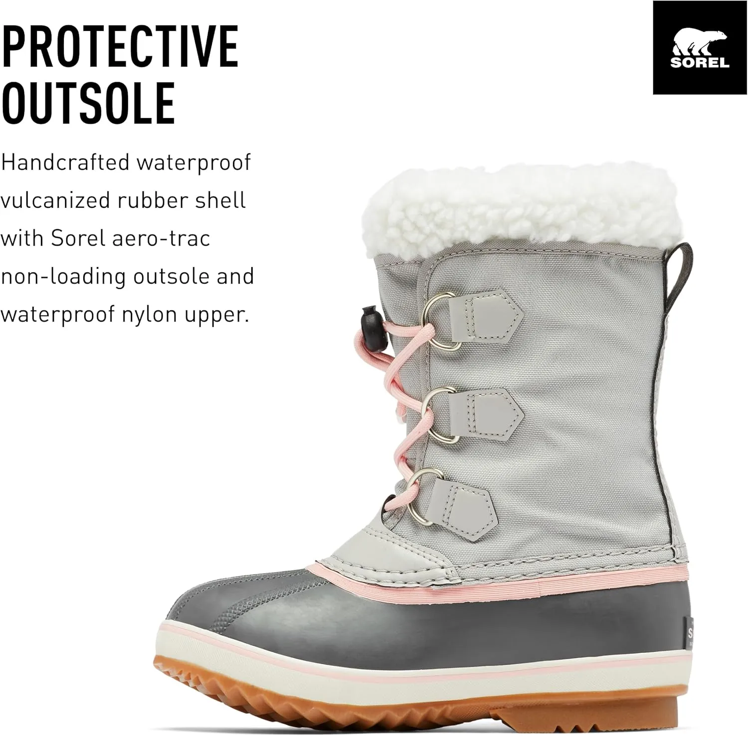 Sorel Children's Yoot Pac Nylon Waterproof Boot